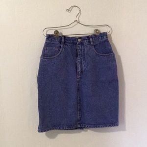 ‘Jeanjer’ Jean Skirt